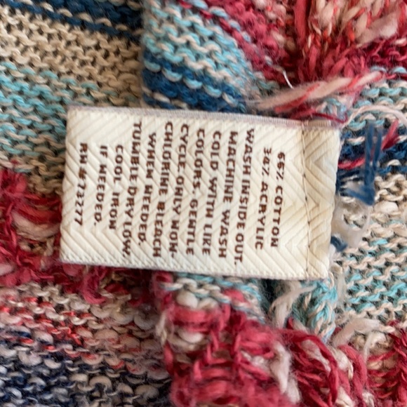 Women’s Sonoma Multi Color Size Medium Cardigan - Picture 9 of 9